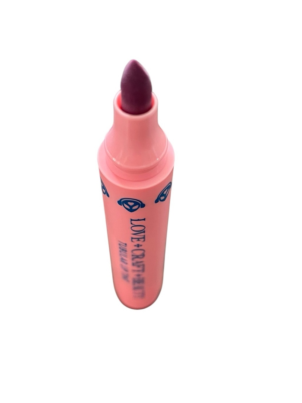 NEW LOVE+CRAFT+BEAUTY Tubular Lip Tint New Wave Nude Vegan Full Size - Picture 2 of 7